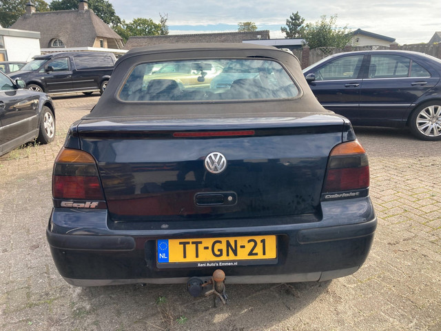 Foto 9 van Volkswagen Golf Cabriolet 1.8 Trendline Bj 1998 lees omschrijving