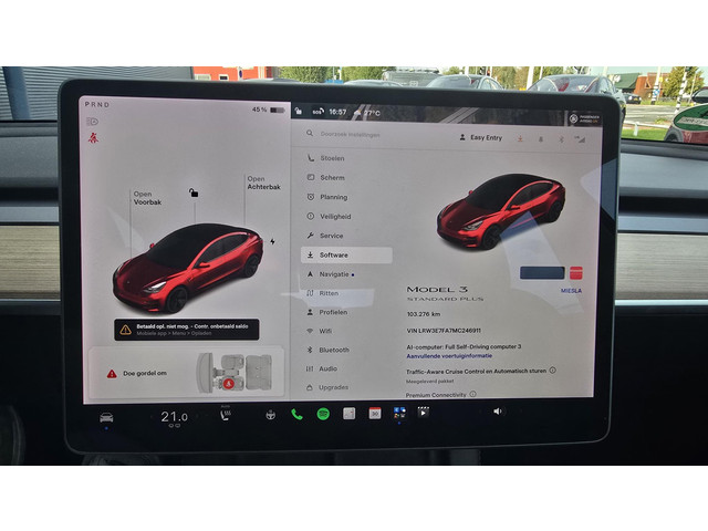 Foto 6 van Tesla Model 3 Standard RWD Plus 60 kWh |Trekhaak|Stoel&Stuurverwarming|SOH 90,3%