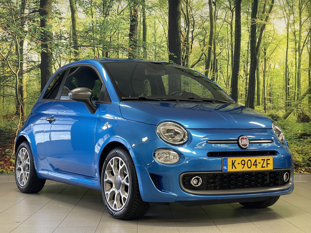Fiat 500 1.2 Sport | Airconditioning | Bluetooth | Cruise Control | Donkere Hemel |