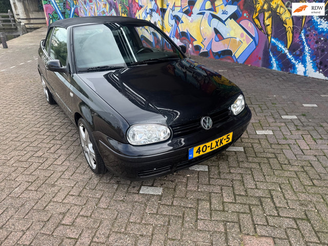 Foto 10 van Volkswagen Golf Cabriolet 1.6 leer CarPlay stereo 17 inch velgen nette linnen dak apk juli 2027 leuk