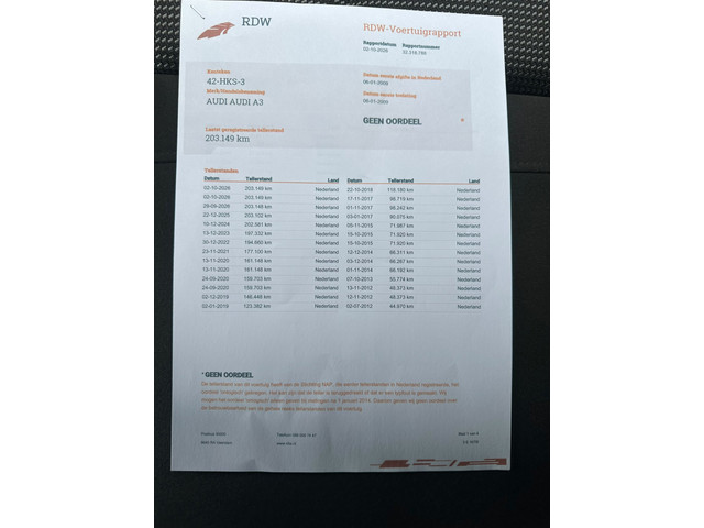 Foto 7 van Audi A3 Sportback 1.8 TFSI Ambition Business Edition