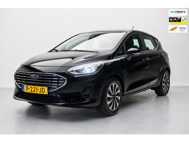 Ford Fiesta 1.0 EcoBoost 125PK Hybrid Titanium NL-auto [ Carplay LED Draadloze Telefoonlader Parkeer