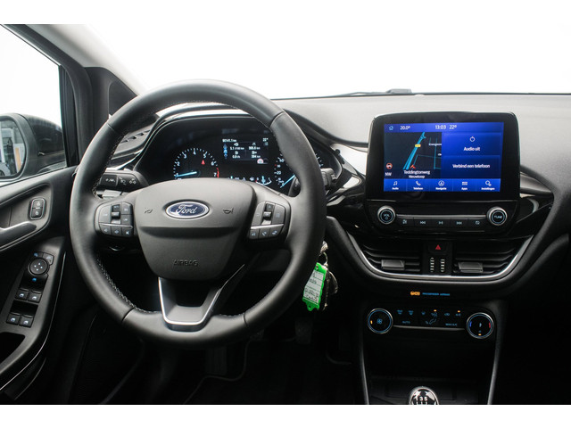 Foto 7 van Ford Fiesta 1.0 EcoBoost 125PK Hybrid Titanium NL-auto [ Carplay LED Draadloze Telefoonlader Parkeer