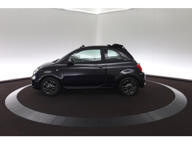 Foto 2 van Fiat 500 1.2 Lounge Cabrio 4- Cinder perfecte staat