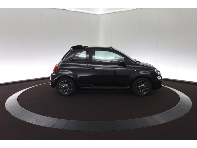 Foto 6 van Fiat 500 1.2 Lounge Cabrio 4- Cinder perfecte staat